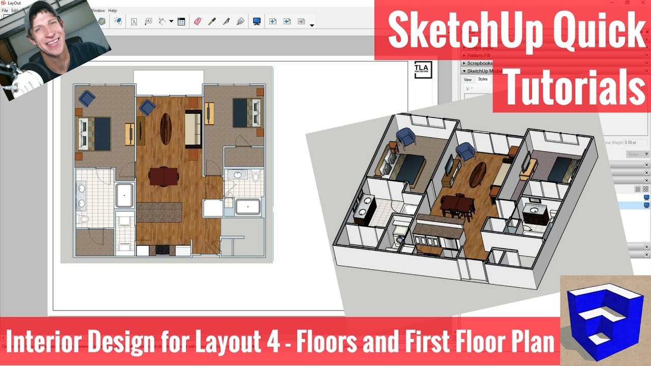 How To Draw A Floor Plan In Sketchup Layout | Floor Roma