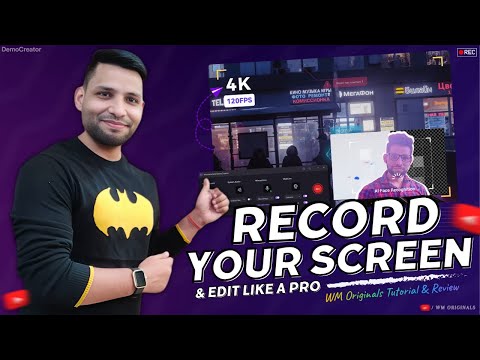 How to Record Your Screen on PC 4k 120fps Screen Recording (2023) on Windows 10/11 Computer with Audio