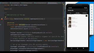 Capstone Assignment 1 4 –Update the Application(Sharing App)in java code for Coursera course