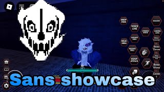 Sans Showcase | Project Baki 3 💀🔵