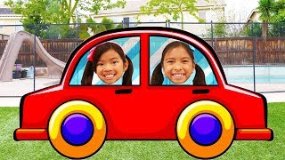 Kids Go Shopping Song | Wendy & Emma Pretend Play Nursery Rhymes & Kids Songs