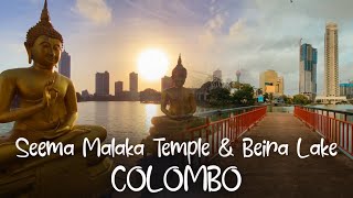 The Sacred Seema Malaka Temple \u0026 Beira Lake | Colombo | Cinematic Video | iPhone 11 Pro Max