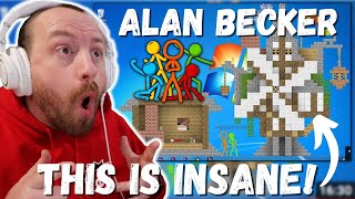 WATCHING Alan Becker for the FIRST TIME! (Animation vs. Minecraft (original) REACTION!)
