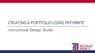 How to Create a Portfolio in Pathbrite