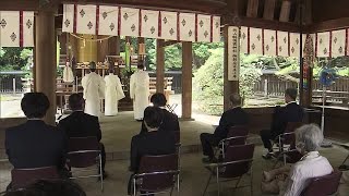 「平和は当たり前じゃない」…護国神社で戦没者を慰霊　平和の誓い新たに【岡山・岡山市】 (22/08/15 18:04)