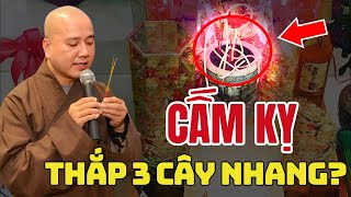 Tại sao Thắp 5 Cây Nhang ở Bàn Thờ Thần Tài, Phải Cúng Mấy Ly Nước? (Cực Hay) | Thầy Pháp Hòa