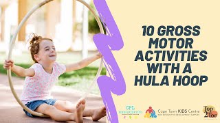 10 Gross Motor Activities with a Hula Hoop