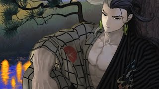 【FGO】アシヤドウマン【蘆屋道滿,アルターエゴ】〔朝顔柄の浴衣（呪）〕靈衣開放＆マイルームボイス集房間語音附中文字幕【Fate/Grand Order】