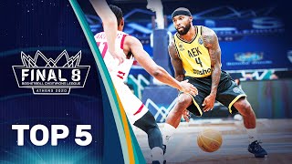 Top 5 Plays w/ Tyrese Rice, Haydon Dalton Co. | Quarter-Finals | Basketball Champions League 2019-20