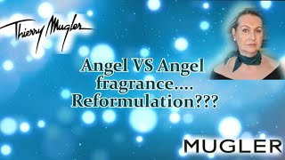 Angel VS Angel fragrance reformulation comparison to vintage formula  #angel #mugler #thierrymugler