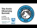 Arctic Observing Summit preview: Observations Community of Practice August 2023 meeting