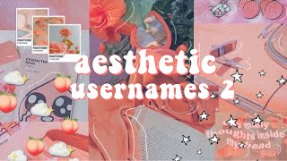 Aesthetic Username Ideas - soft aesthetic usernames roblox