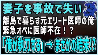 【感動する話】宮古島の夜空に【泣ける話】妻子を事故で失い離島で暮らす元エリート医師の俺。緊急オペに医師不在！？「俺が執刀する」→まさかの結末！？