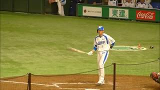 20180417 ライオンズクラシック2018 1栗山巧選手 場内コール→応援歌【東京ドーム】