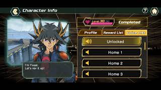 Yugioh Cross Duel: Yusei Fudo Dialogue