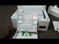 BROTHER DCP 426 W wi-fi printer unboxing and print speed test