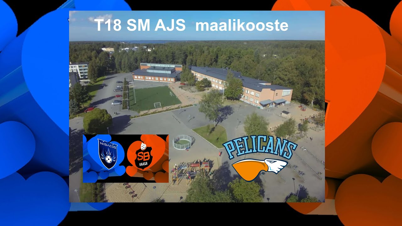 T18 SM AJS Nibacos/SB Vaasa - Pelicans SB 21.1.2024 Maalikooste - YouTube