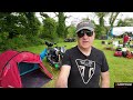 Solo Moto camping Isle of Man TT Episode 1 Motorcycle Camping, Glenlough Site, Tour to Castletown