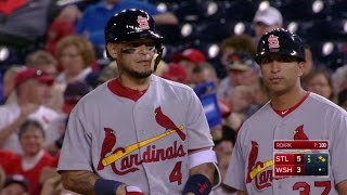 STL@WSH: Molina brings home Carpenter to extend lead