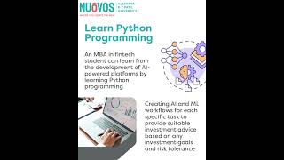 How are AI and ML changing the way MBAs apply financial technology for Investment decisions? #shorts