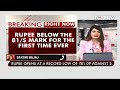 rupee sinks to a new all time low breaching 81 per dollar for first time ever