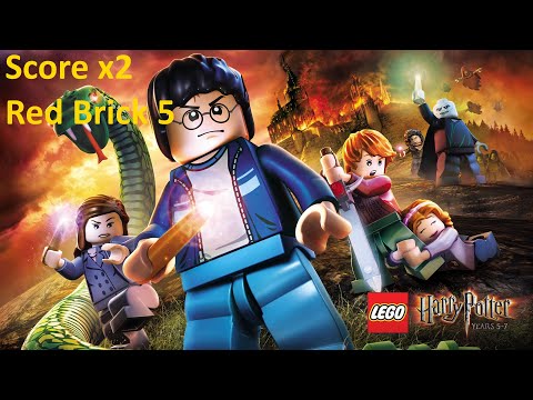 LEGO Harry Potter Years 5-7 - Score x2 - Red Brick 5