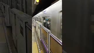 東京メトロ8000系 8118f   63S  東武線直通 急行 久喜行き 渋谷駅到着