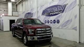 Preowned 2015 Ford F-150 SuperCrew Lariat 502A W/ Ecoboost, 4WD Overview | Boundary Ford