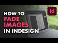 How to Fade Images into the background   Indesign for beginners