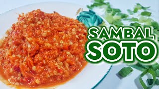 CARA BIKIN SAMBAL UNTUK SOTO AYAM - RESEP SAMBAL SIMPLE  || RESEP SAMBAL INDONESIA