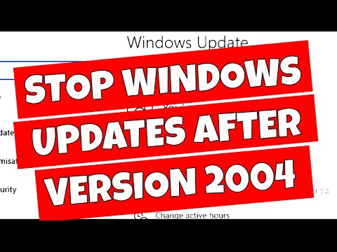 Как остановить или приостановить обновления функций в НОВОЙ версии Windows 10 2004 г.