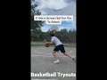 Basketball Tryout Tips #shorts