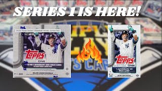 2025 Topps Series 1 Review | Jumbo & Hobby Box Hits: Big Real One Auto & More!