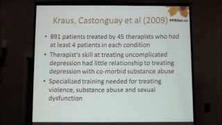 Linda Huehn - Therapist Factors in Psychotherapy