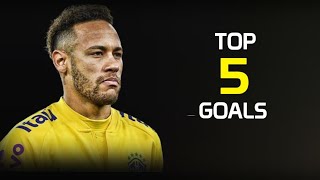 Neymar jr top 5 goals in his career