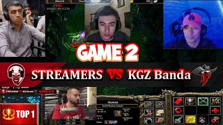 🏆TOP 1 DOTA - STREAMERS vs KGZ Banda (GAME 2) SEMI FINALS
