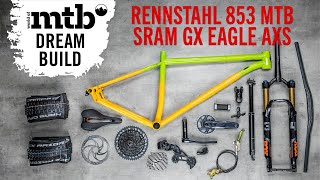 Rennstahl 853 MTB Dreambuild I brandnew SRAM GX Eagle AXS 2022 wireless shifting I Trail Hardtail