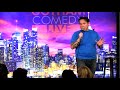 Daniel J Perafan standup clip