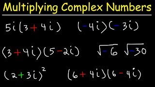 Multiplying Complex Numbers