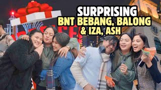 SURPRISE PARA KAY BNT BEBANG, BALONG, IZA AT ASHLEY SA MACAU! (PASABOG!) 🇲🇴