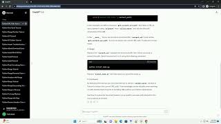 python get current url path