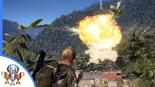 Ghost Recon Wildlands Pull! Trophy \u0026 Achievement (Shot enemy chopper out of the air with a mortar)