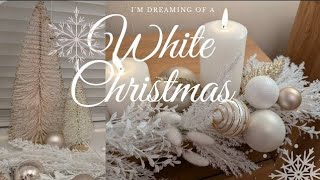 Elegant white Christmas DIY garland ideas