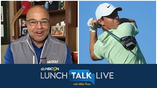 Previewing Driving Relief between Johnson, McIlroy and Fowler, Wolff | Lunch Talk Live | NBC Sports