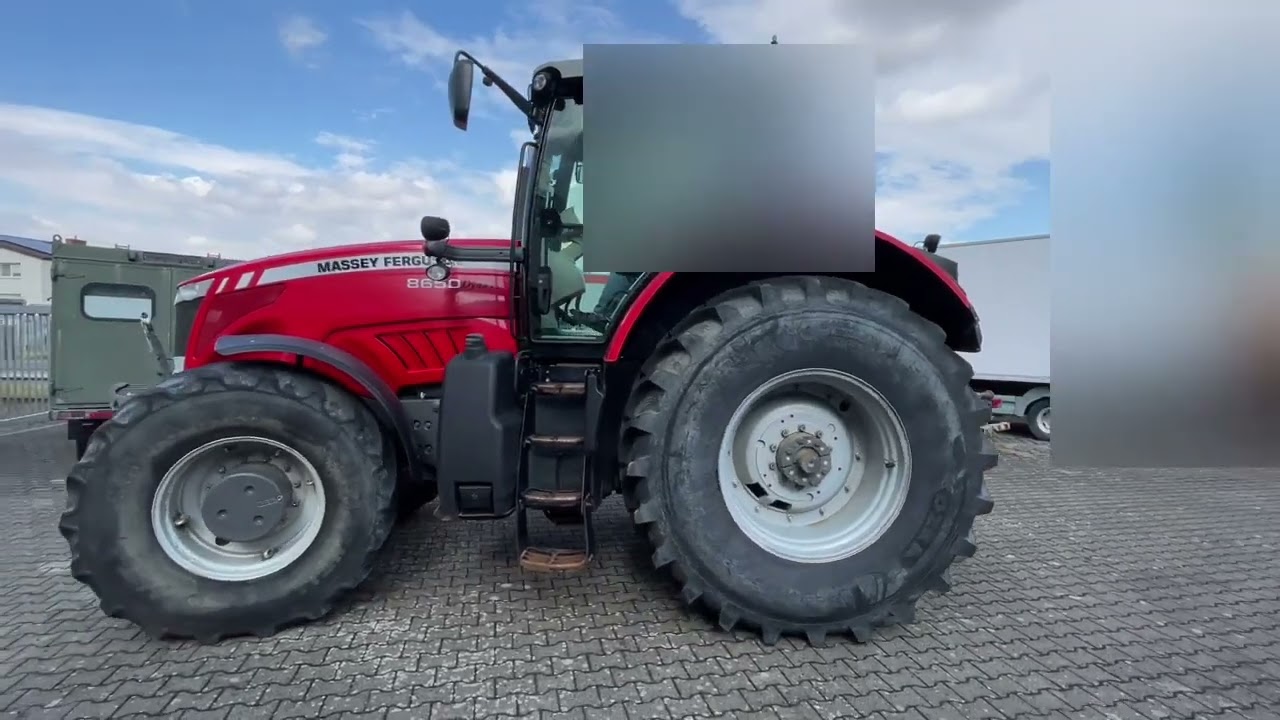 2010 Massey Ferguson 8650 Dyna-VT - YouTube