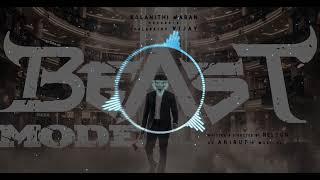 Beast Mode [ Bass boosted ] | Beast | Thalapathy Vijay | Sun Pictures | Nelson | Anirudh