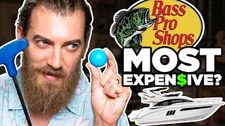 What's The Most Expensive Item At Bass Pro Shops? (Mini Golf Game)