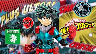 Kotobukiya ArtFX J Izuku Midoriya 1/8th Scale Statue Review || My Hero Academia