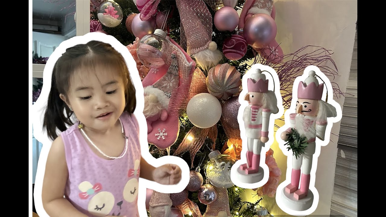 Weekly Vlog Our Pink Christmas Decor Youtube