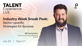 Industry Week Sneak Peek: Sector-specific Strategies for Success